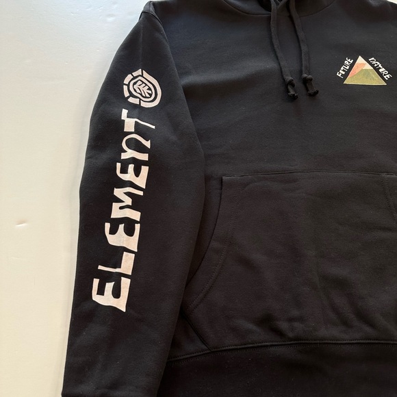 Element Mountain Stance Hoodie Flint Black NWT Men’s Size Medium - Picture 6 of 11